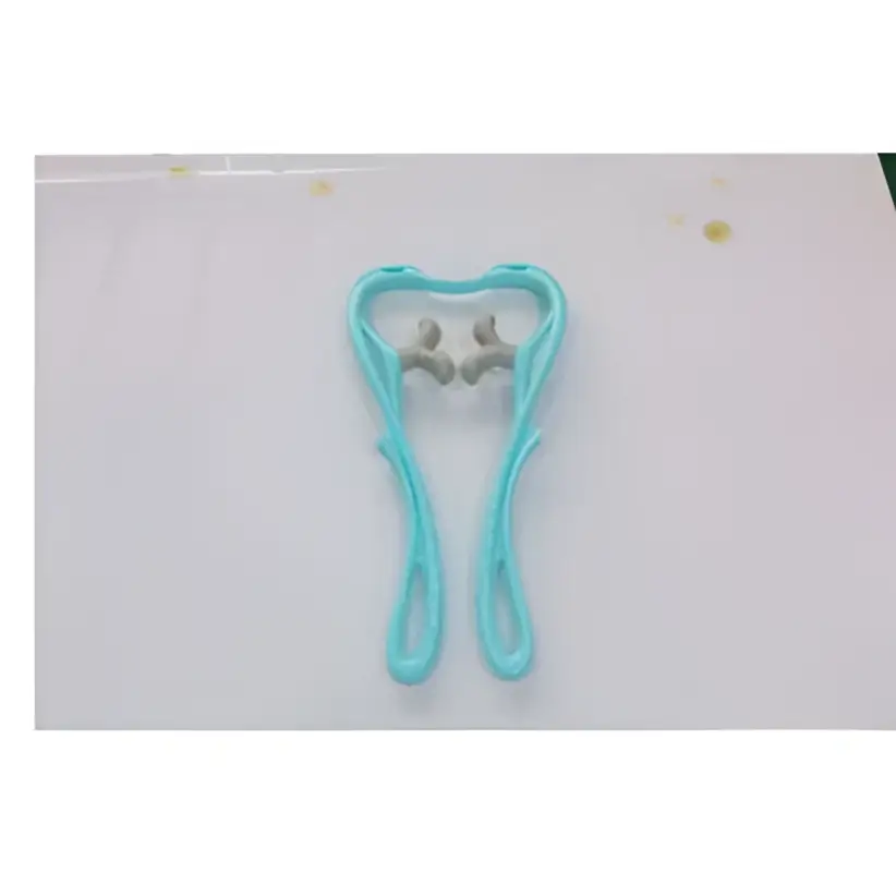 Turquoise Six Wheel Neck Massager Massage Relieve Tool