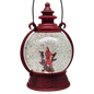 Cardinal Lighted Spinning Water Globe - On Sticks