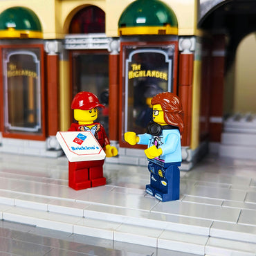 Brickino's Pizza Box -  Pizza Delivery - Custom Printed - Made Using a LEGO® Tile