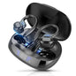 TWS Bluetooth Earphones with Microphones Sport Ear Hook LED Display
