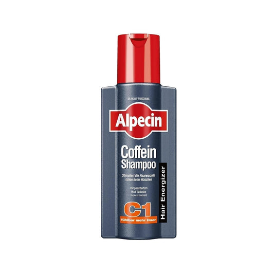 Alpecin C1 Anti-Hair Loss Shampoo with Caffeine - 250ml, Stimulates Hair Growth & Reduces Hair Loss