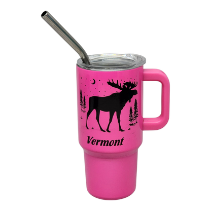 Vermont Moose Stainless Steel 4oz Shooter -