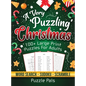 A Very Puzzling Christmas: 100+ Large Print Puzzles For Adults - Hardcover