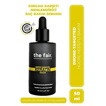 the fair. Drone-Targeted Hair Keratin Serum for Nourished & Strengthened Hair - 50 ml