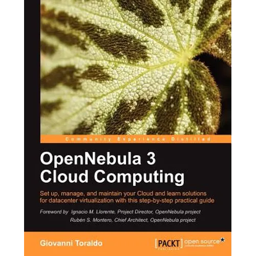 Opennebula 3 Cloud Computing - Paperback