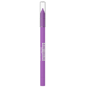 Maybelline Tattoo Liner Gel Eyeliner 301 Purple Pop - Long-Lasting, Waterproof Eyeliner for Vibrant Eye Makeup