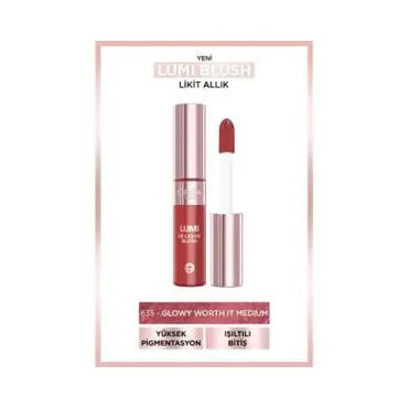 L'OrŽal Paris Lumi Likit Liquid Blush - 635 Glowy Worth It Medium for Natural Makeup and Healthy Glow
