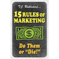 15 Rules of Marketing - Paperback