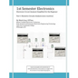 1st Semester Electronics: Part 1-Basic DC Circuit Analysis - Paperback
