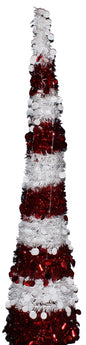 Pop-up Tinsel Tree - 5.5 Feet Tall -