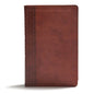 CSB Everyday Study Bible, British Tan Leathertouch - Imitation Leather