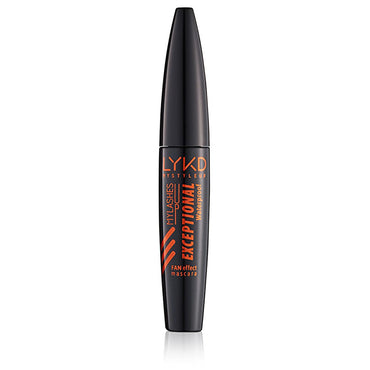 LYKD Waterproof Mascara - Exceptional Fan Effect & Curl, Long-Lasting, Volumizing & Smudge-Proof Mascara for Full Lashes