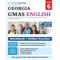 Georgia Milestones Assessment System Test Prep: Grade 6 English Language Arts Literacy (ELA) Practice Workbook and Full-length Online Assessments: GMA - Paperback