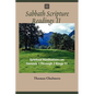 Sabbath Scripture Readings II - Spiritual Meditations from the Old Testament - Paperback