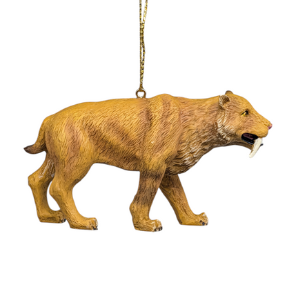 Sabretooth Tiger Ornament