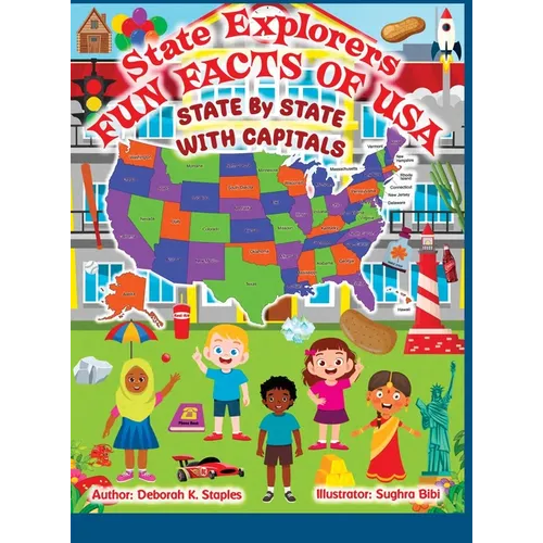 State Explorers: Fun Facts of USA State By State With Capitals - Hardcover