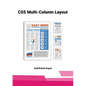 CSS Multi-Column Layout - Paperback