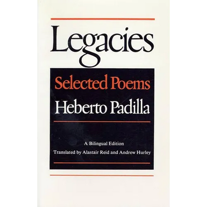 Legacies: Selected Poems - Paperback