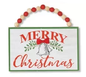 Wood Holiday Hanging Sign -