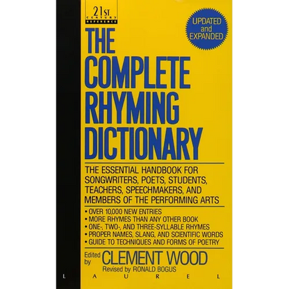 The Complete Rhyming Dictionary - Mass Market Paperbound
