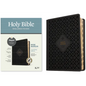 KJV Wide Margin Bible, Filament Enabled (Hardcover Leatherlike, Ornate Tile Black, Indexed, Red Letter) - Imitation Leather