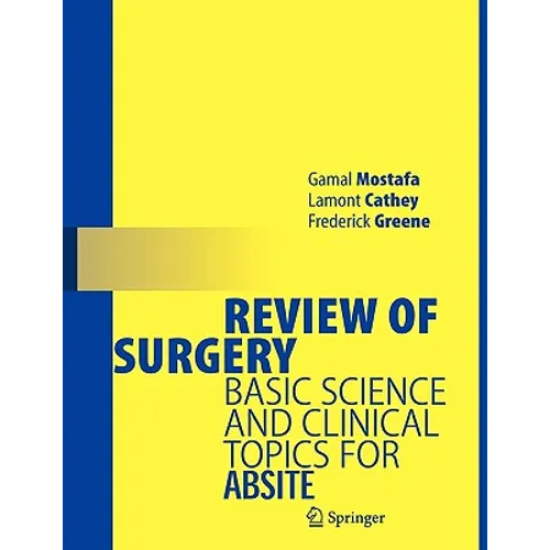 Review of Surgery: Basic Science and Clinical Topics for ABSITE - Paperback