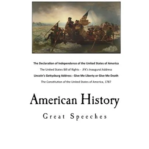 American History: Great Speeches - Paperback