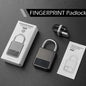 Security Unlock Fingerprint Padlock