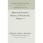 Materials Toward a History of Witchcraft - Hardcover