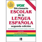 Vox Diccionario Escolar de la Lengua Espanola - Paperback