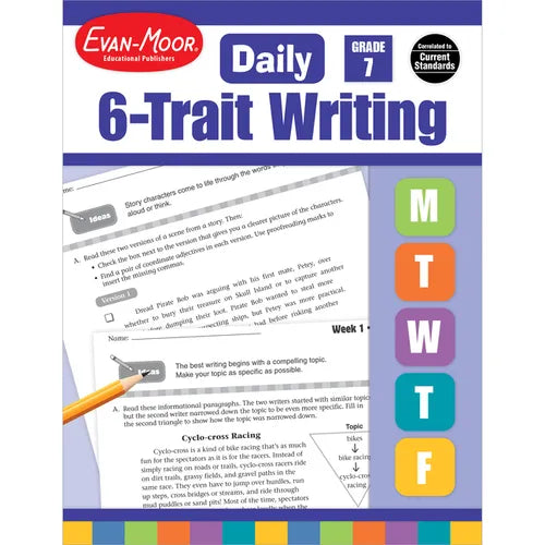 Daily 6-Trait Writing, Grade 7 Teacher Edition - Paperback