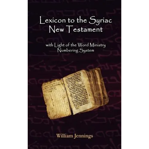 Lexicon to the Syriac New Testament - Hardcover