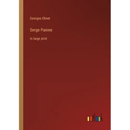 Serge Panine: in large print - Paperback