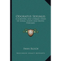 Odoratus Sexualis: A Scientific and Literary Study of Sexual Scents and Erotic Perfumes - Paperback