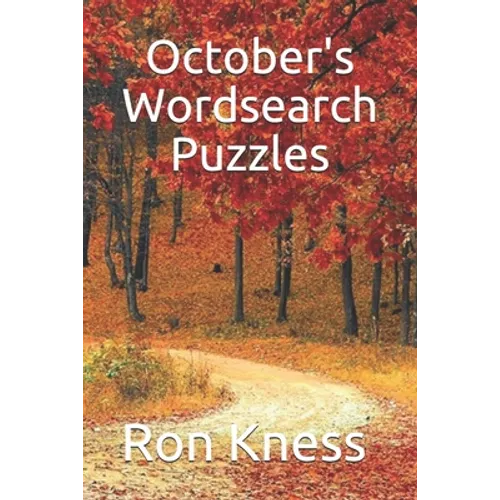 October's Wordsearch Puzzles - Paperback