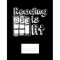 Reading Is Lit: Funny Quotes and Pun Themed College Ruled Composition Notebook - Paperback