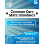 Fifth Grade Common Core Workbook: Math Activities: Volume 1 of 2 - Paperback