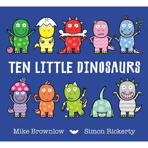 Ten Little Dinosaurs - Hardcover