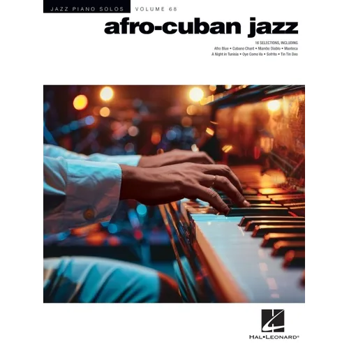 Afro-Cuban Jazz - Hal Leonard Jazz Piano Solo Series Volume 68 - Paperback
