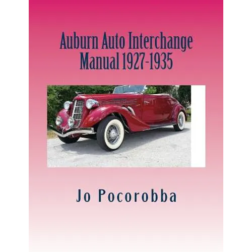 Auburn Auto Interchange Manual 1927-1935 - Paperback
