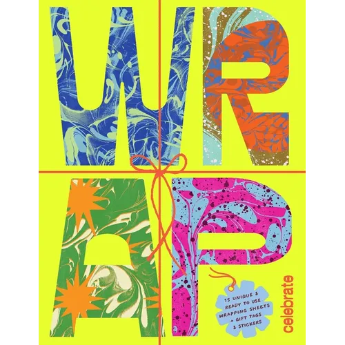 Wrap: Celebrate - Gift Wrapping Paper Book with Gift Tags - Paperback