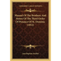 Manual Of The Brothers And Sisters Of The Third Order Of Penance Of St. Dominic (1852) - Paperback
