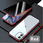 Glass Privacy Metal Phone Case iphone