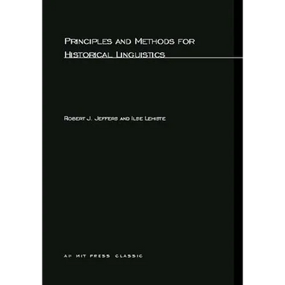Principles and Methods for Historical Linguistics - Paperback