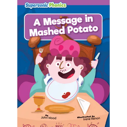 A Message in Mashed Potato - Library Binding