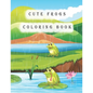 Cute Frogs Coloring Book: frog coloring book for kids - Paperback