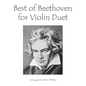 Best of Beethoven for Violin Duet - Paperback