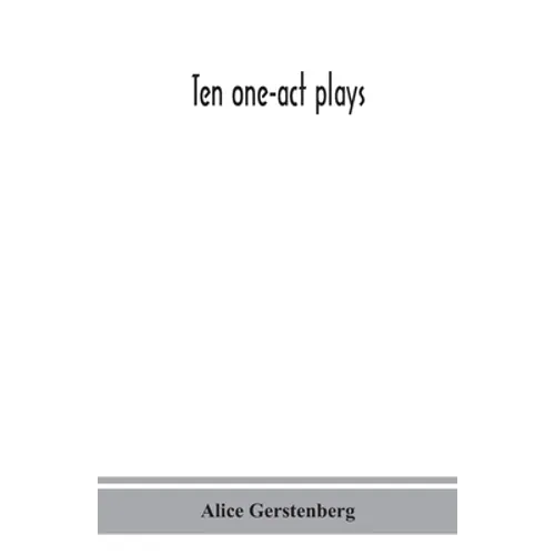 Ten one-act plays - Paperback
