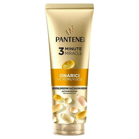Pantene Miracle Serum Hair Repair Cream - Nourishing Deep Conditioning Treatment for Damaged Hair, 7.44 fl oz