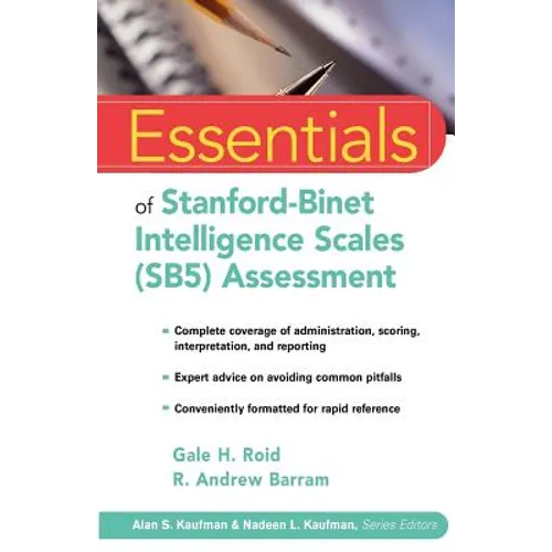 Essentials of Stanford-Binet Intelligence Scales (SB5) Assessment - Paperback